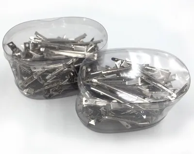 Stainless steel hair staples