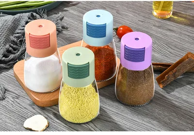 Press-type Household Kitchen Container Metering