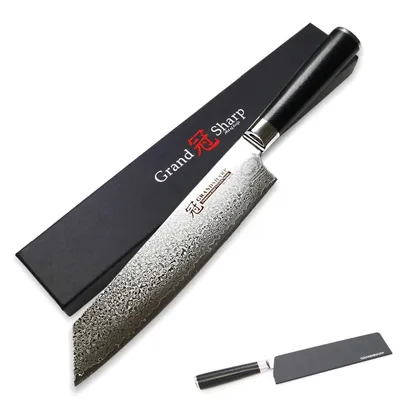 New Damascus Steel Kitchen Household Cutting Knife