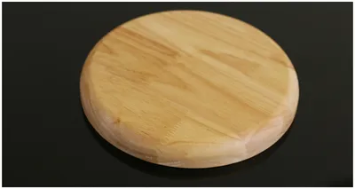 Rubber Wood Five-Grid Wooden Plate Snack Plate Household Features