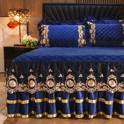 Lace Bedskirt Bedclothes Mattress Cover Bedspread Pillowcases Home Textiles