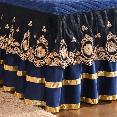 Lace Bedskirt Bedclothes Mattress Cover Bedspread Pillowcases Home Textiles