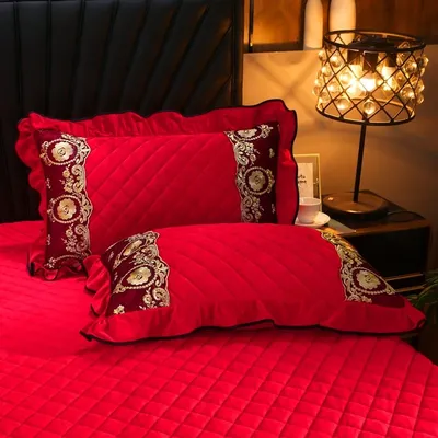 Lace Bedskirt Bedclothes Mattress Cover Bedspread Pillowcases Home Textiles