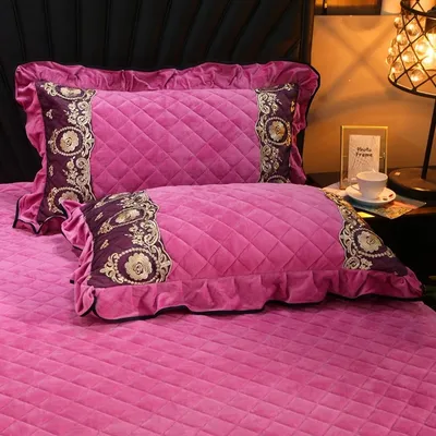 Lace Bedskirt Bedclothes Mattress Cover Bedspread Pillowcases Home Textiles