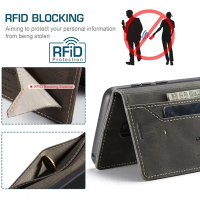 Anti Degaussing Card Flip Phone Case
