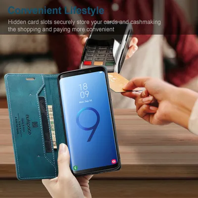 Anti Degaussing Card Flip Phone Case