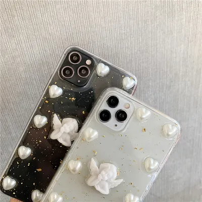 Ins Three-dimensional Angel Phone Case