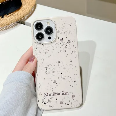 Simple Ink Splash Proof Phone Case