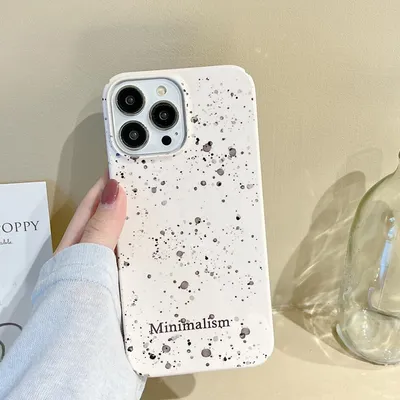Simple Ink Splash Proof Phone Case