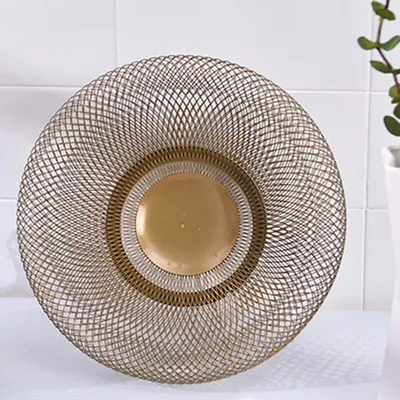 Iron Fruit Basket Simple Hollow Fruit Creative Basket