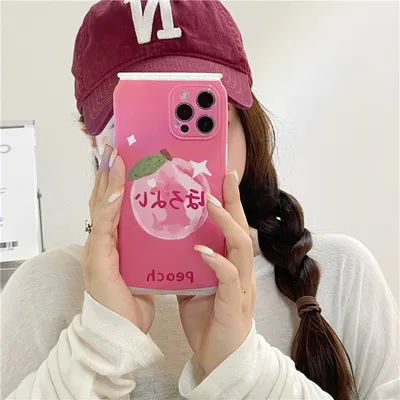 Creative Can Peach Phone Case Cover