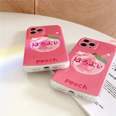 Creative Can Peach Phone Case Cover
