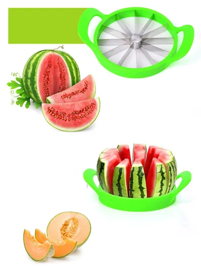 Multi-function Fruit Slicer Melon Watermelon Slicer Melon Cutter Practical Fruit Kitchen Tool