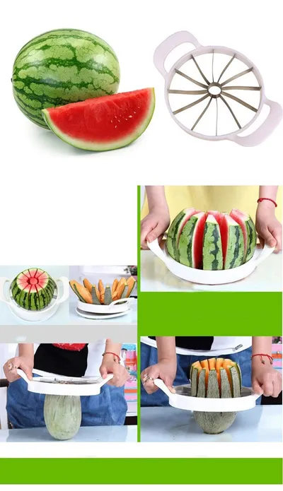 Multi-function Fruit Slicer Melon Watermelon Slicer Melon Cutter Practical Fruit Kitchen Tool