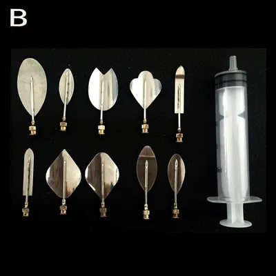 New 3d Jelly Mould Cake Fondant Flower Art Tools Set of 10 Needle Tubes Jelly Flower Utility Knife