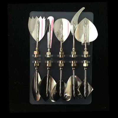 New 3d Jelly Mould Cake Fondant Flower Art Tools Set of 10 Needle Tubes Jelly Flower Utility Knife
