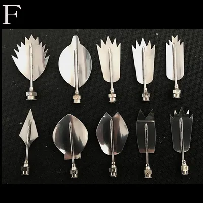 New 3d Jelly Mould Cake Fondant Flower Art Tools Set of 10 Needle Tubes Jelly Flower Utility Knife