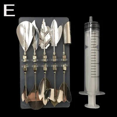 New 3d Jelly Mould Cake Fondant Flower Art Tools Set of 10 Needle Tubes Jelly Flower Utility Knife
