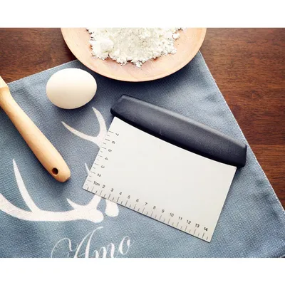 6.5 inches stainless steel flour cutter graduated flour dough