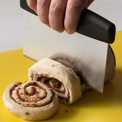 6.5 inches stainless steel flour cutter graduated flour dough