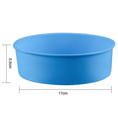 Round Silicone Cake Pan Baking Mold