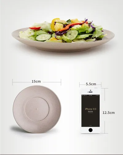 Wheat straw dish dish plate