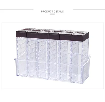 Kitchen supply box seasoning storage container