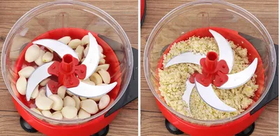 Multi-function Shredder Shredder Manual Meat Grinder Dumpling Stuffing Machine Household Vegetable Machine Garlic Kitchenware