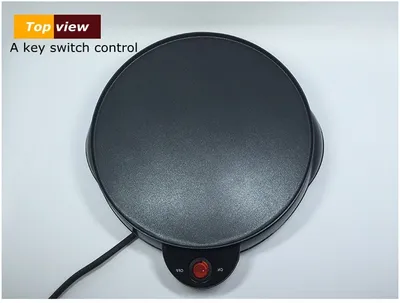 No smoking and non stick pan of pancake machine