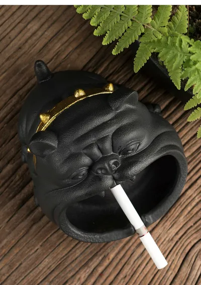 Cartoon Dog Ceramic Ashtray