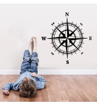 Car-Sticker Compass Decal Truck