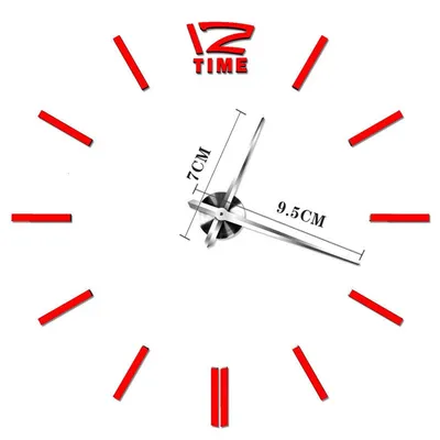 ساعة حائط إبداعية