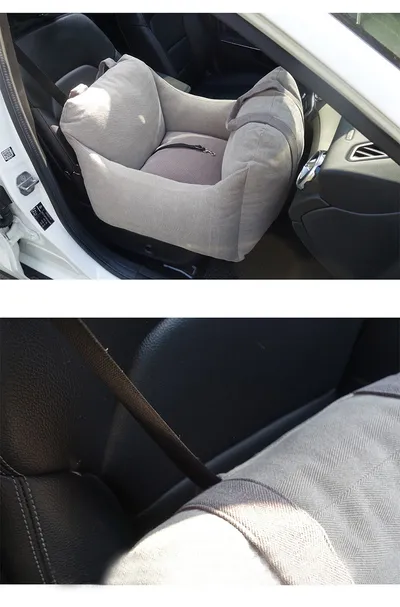 Pet Dog Car Carrier Seat Waterproof Basket Portable Car Seat Safety Travelling Mesh Hanging Bags Breathable Beds & Sofas