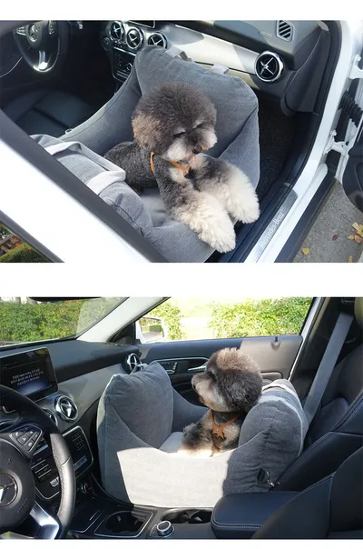 Pet Dog Car Carrier Seat Waterproof Basket Portable Car Seat Safety Travelling Mesh Hanging Bags Breathable Beds & Sofas