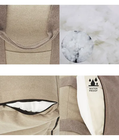 Pet Dog Car Carrier Seat Waterproof Basket Portable Car Seat Safety Travelling Mesh Hanging Bags Breathable Beds & Sofas