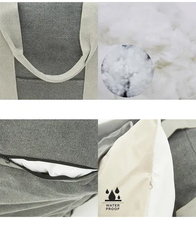 Pet Dog Car Carrier Seat Waterproof Basket Portable Car Seat Safety Travelling Mesh Hanging Bags Breathable Beds & Sofas