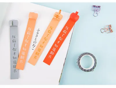 Keji Ass Bookmark Creative Animal Ass Series Cute Student Supplies Stationery Gifts Anime Bookmark