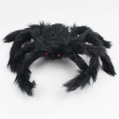 Halloween Decoration Spider Plush Spider Web