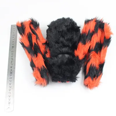 Halloween Decoration Spider Plush Spider Web