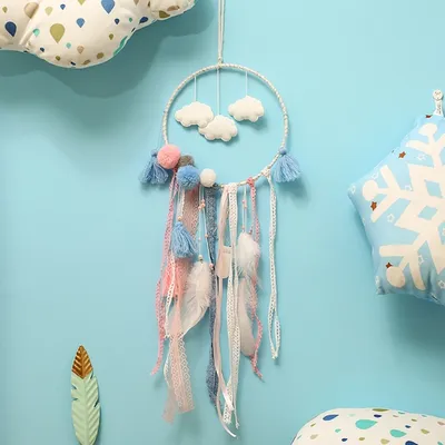 Cloud Dream Catcher Wind Chime Pendant