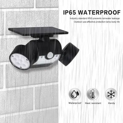 Solar lighting wall light
