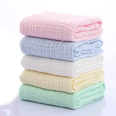 Plain gauze bath towel