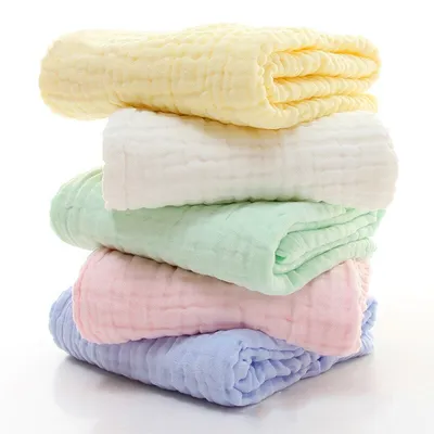 Plain gauze bath towel