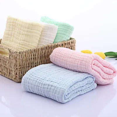 Plain gauze bath towel