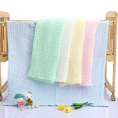 Plain gauze bath towel