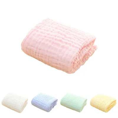 Plain gauze bath towel