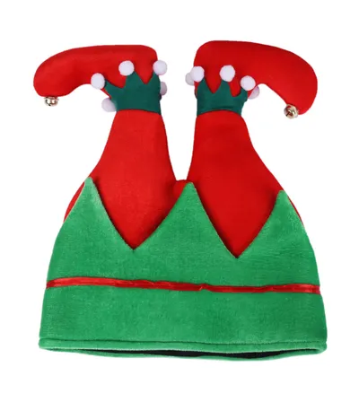 Fancy Christmas Caps Men Women Xmas Trousers Hat Clown Trousers Leg Hat For Party Celebration Home Gift