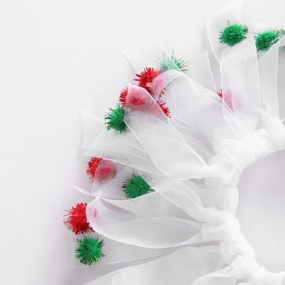 Pet christmas hat bib