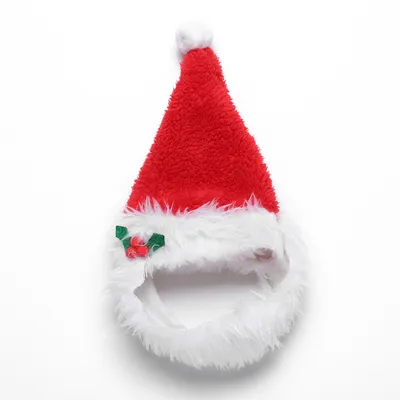 Pet christmas hat bib