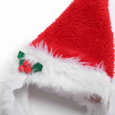 Pet christmas hat bib